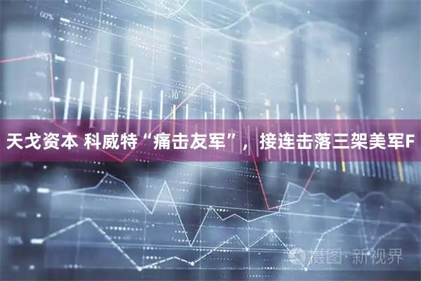 天戈资本 科威特“痛击友军”，接连击落三架美军F