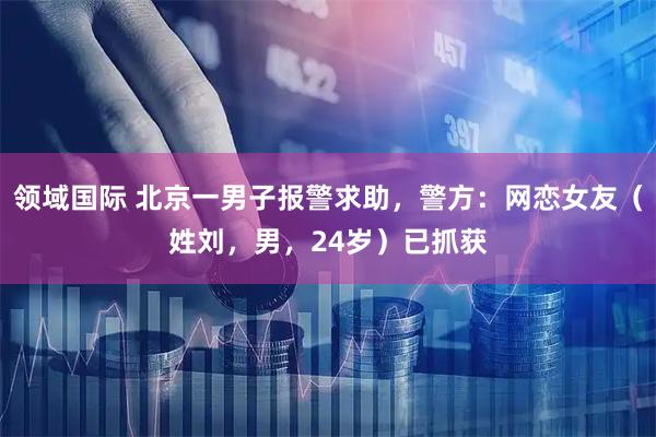 领域国际 北京一男子报警求助，警方：网恋女友（姓刘，男，24岁）已抓获